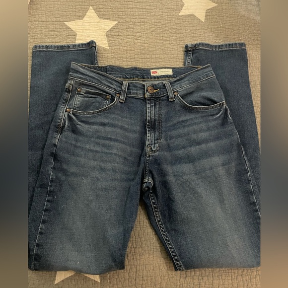 Wrangler jeans
Athletic fit size 30x32
Euc
Pet friendly non smoker - Picture 2 of 2